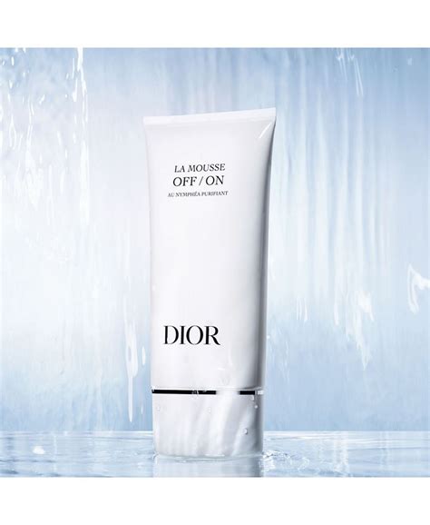 lotion en mousse dior|OFF/ON Foaming Face Cleanser .